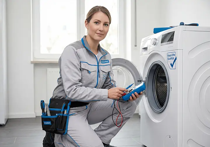 Reparaur einer Waschmaschine