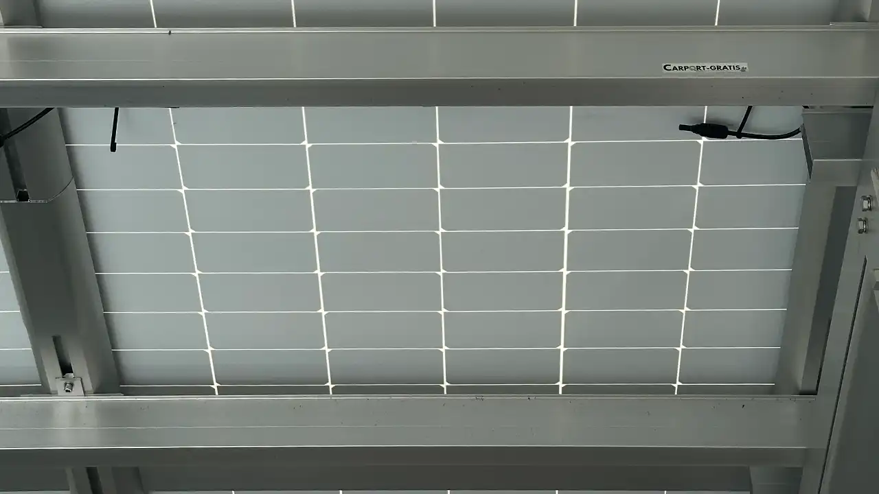 Grundgerüst Solar-Carport