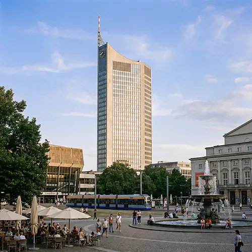 Leipzig im Sommer