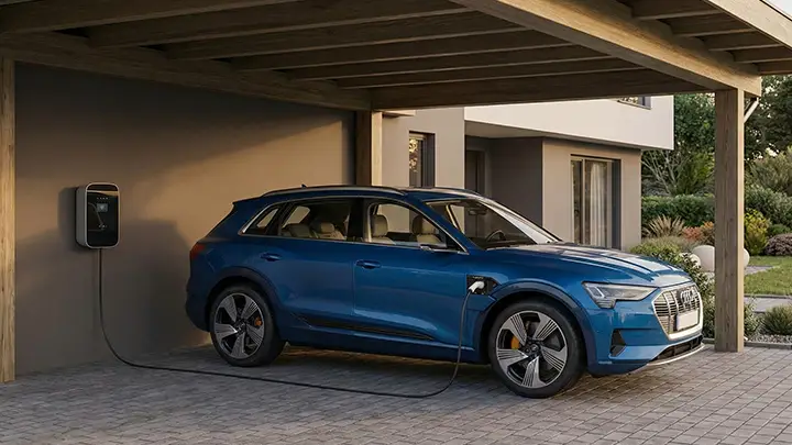 Laden an der Wallbox zuhause